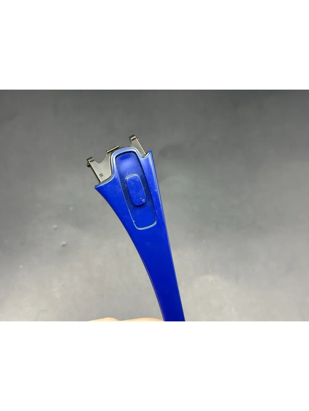 Oakley Antix Polished Blue OEM Left Replacment Arm (No Icon)
